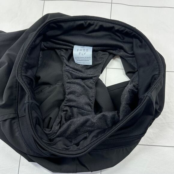 Free Fly Shorts Womens Medium Black Athletic Bamboo Blend Workout Sport Gym Hike - Picture 5 of 13